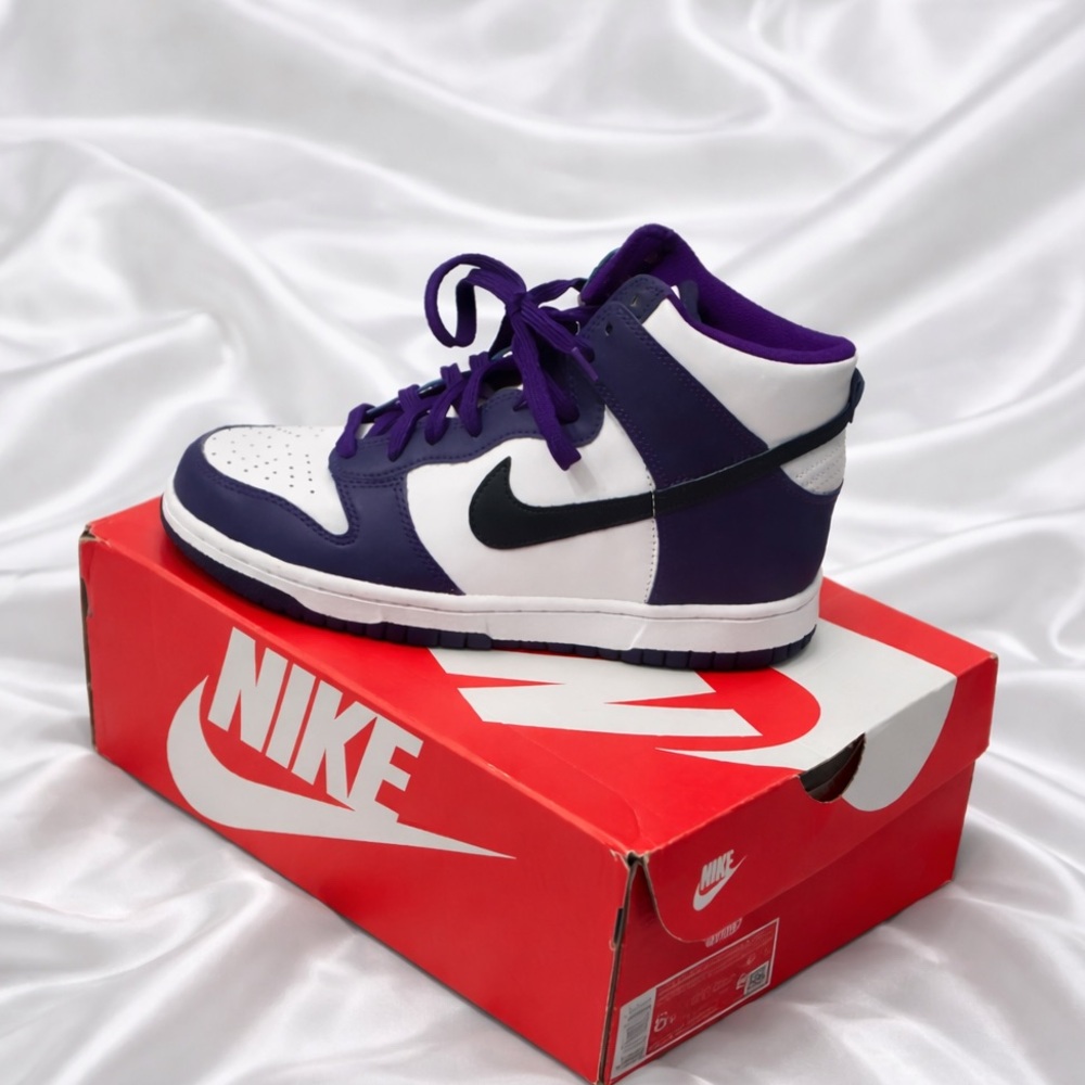 Nike Dunk Purple & White Sneakers | Classic Colorway | With Box 💜🤍